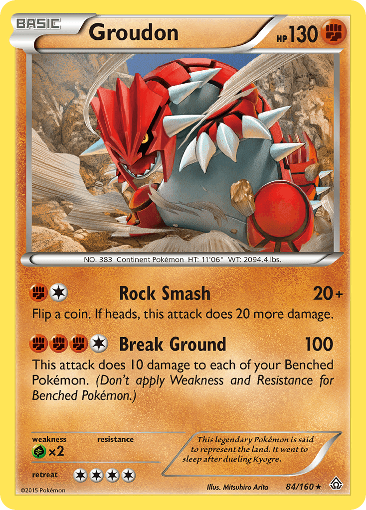 Groudon [Reverse Holo]