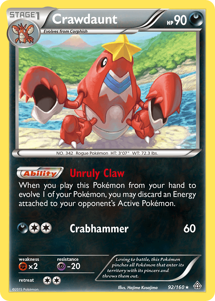 Crawdaunt [Reverse Holo]