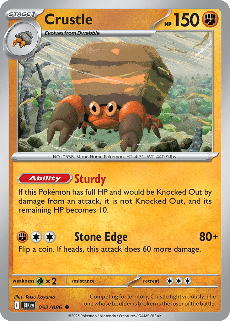 Crustle [Masterball]