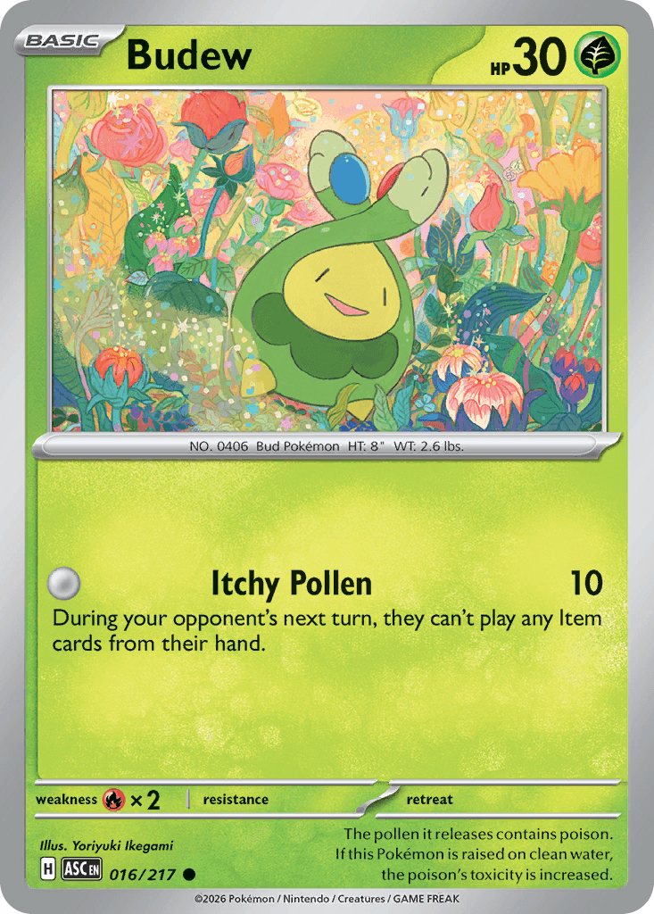 Budew [Reverse Holo]