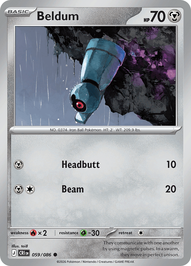Beldum [Reverse Holo]