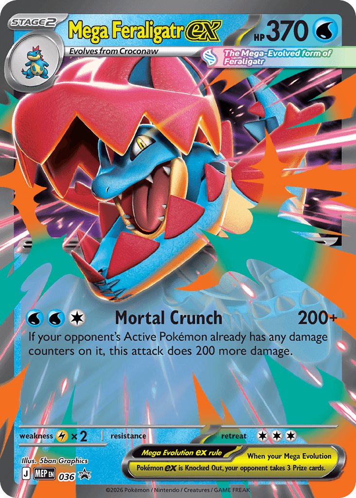 Mega Feraligatr ex