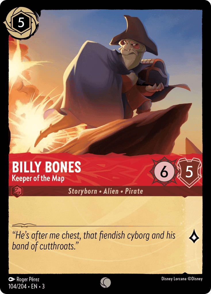 Billy Bones - Keeper of the Map