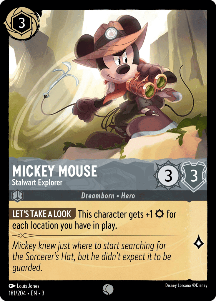 Mickey Mouse - Stalwart Explorer