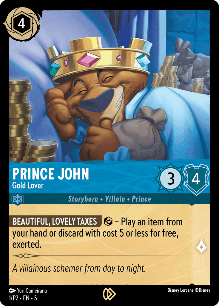 Prince John - Gold Lover
