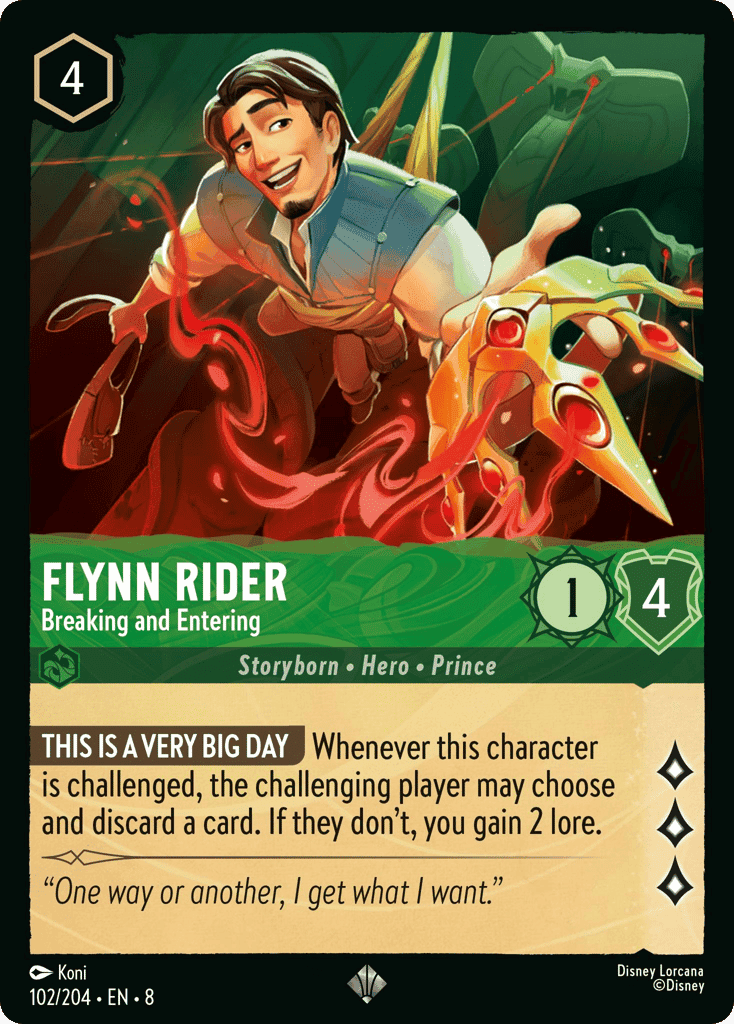 Flynn Rider - Breaking and Entering