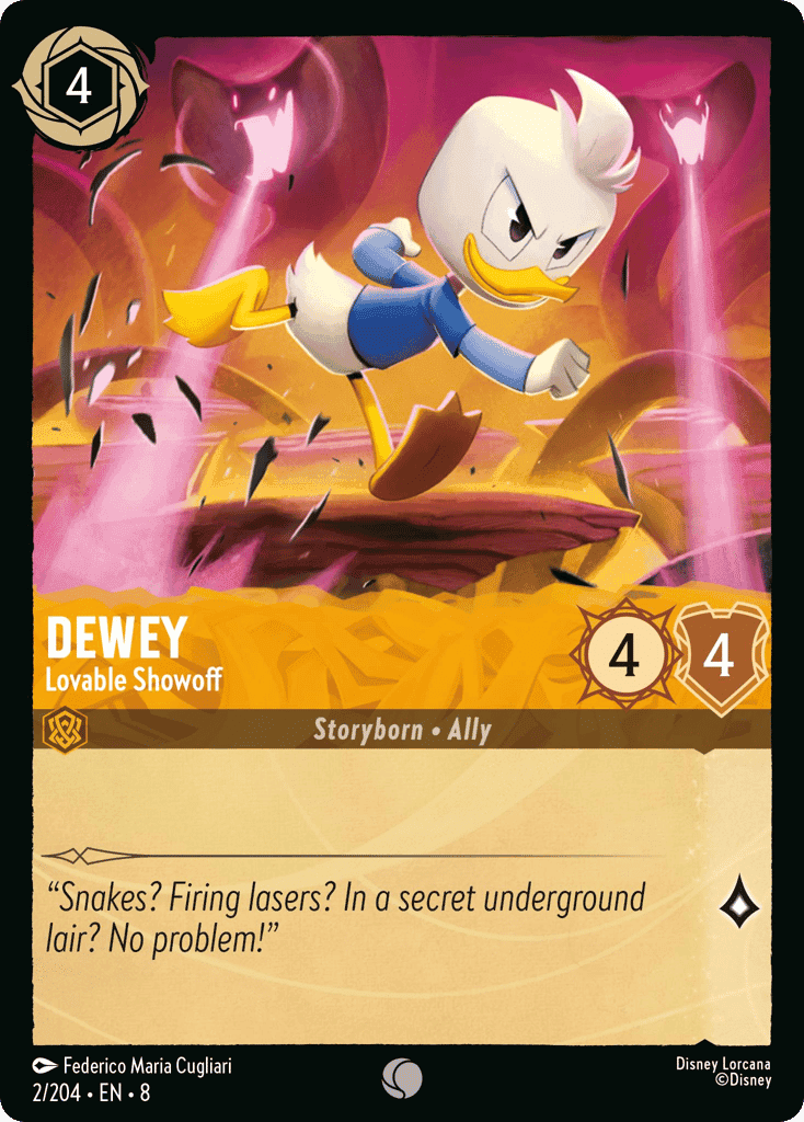 Dewey - Lovable Showoff