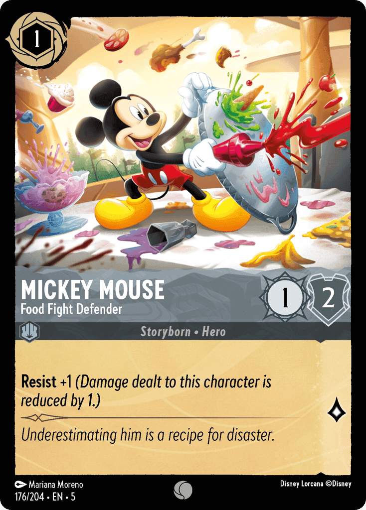 Mickey Mouse - Food Fight Defender