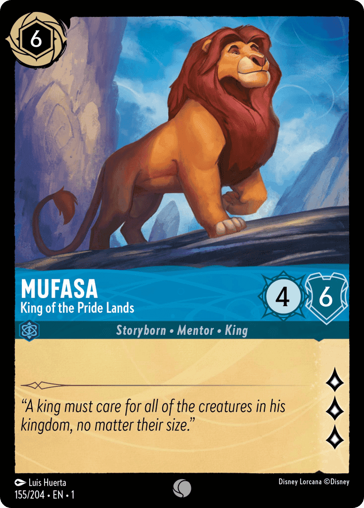 Mufasa - King of the Pride Lands