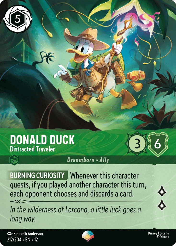 Donald Duck - Distracted Traveler
