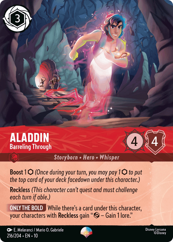 Aladdin - Barreling Through