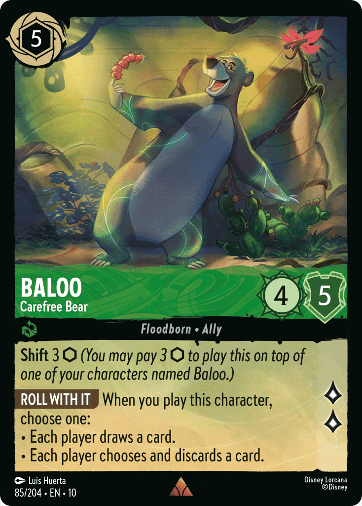 Baloo - Carefree Bear