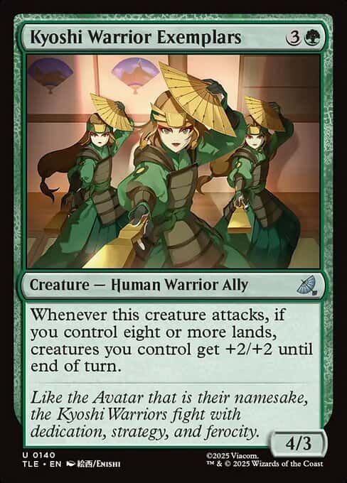 Kyoshi Warrior Exemplars