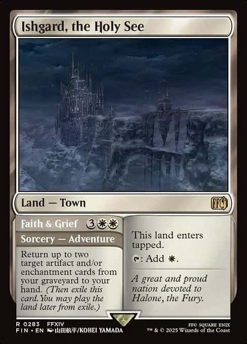 Ishgard, the Holy See // Faith & Grief