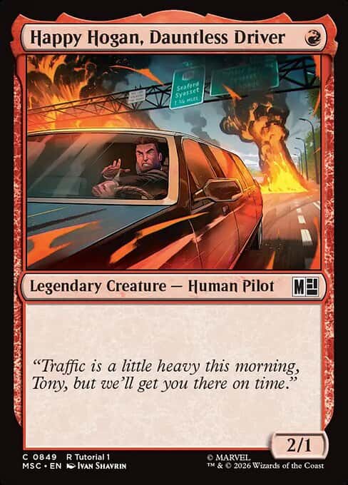 Happy Hogan, Dauntless Driver