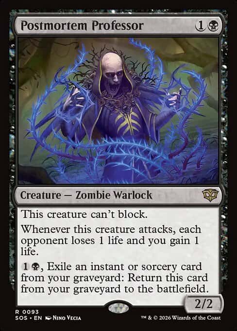 Postmortem Professor