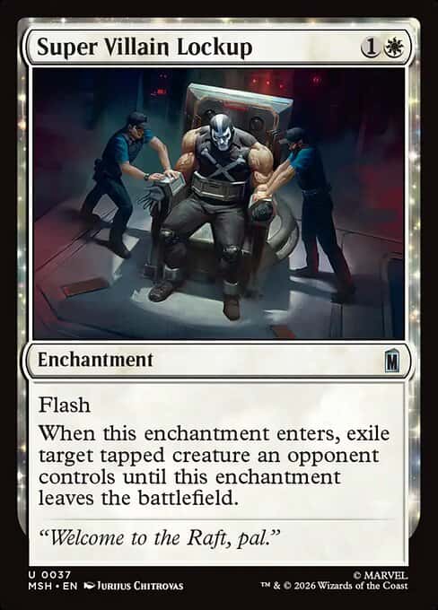 Super Villain Lockup