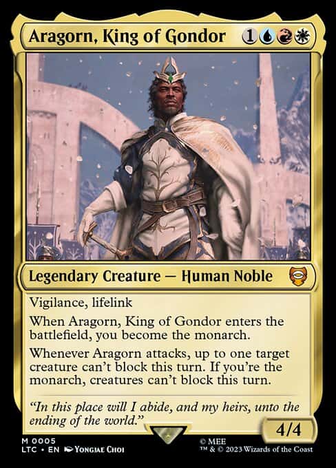 Aragorn, King of Gondor