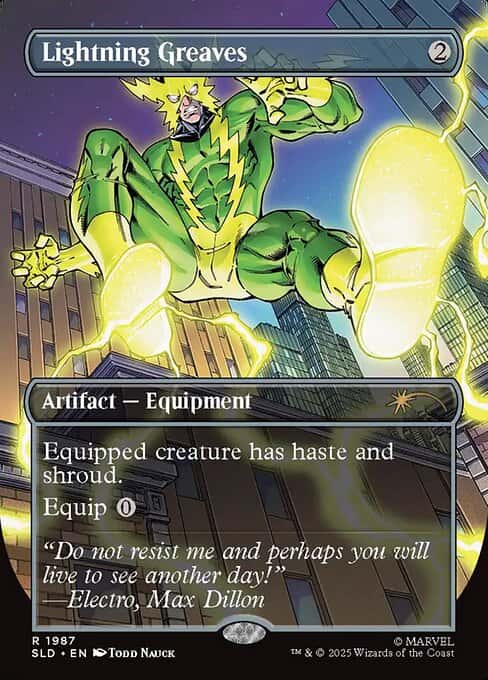 Lightning Greaves