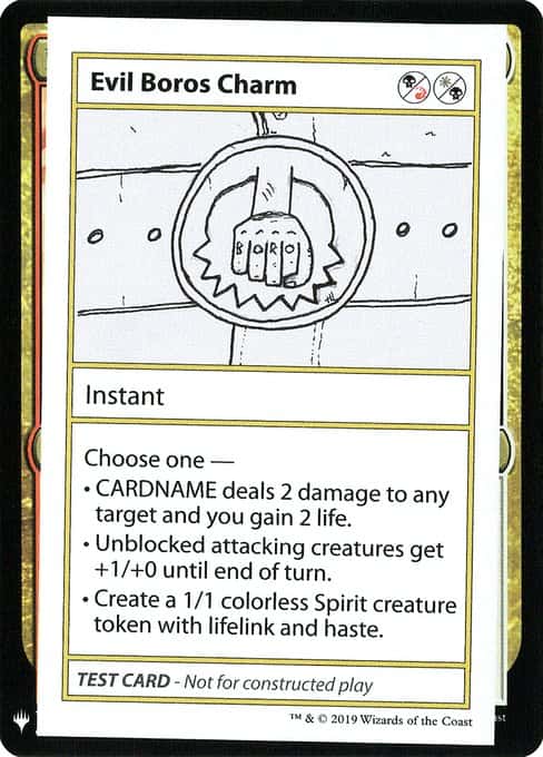 Evil Boros Charm
