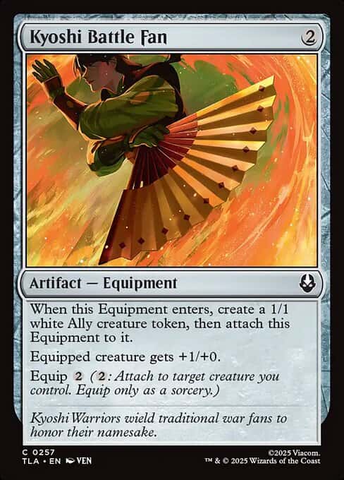 Kyoshi Battle Fan