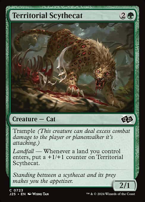 Territorial Scythecat