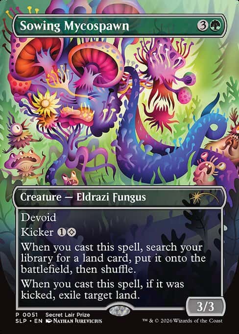 Sowing Mycospawn