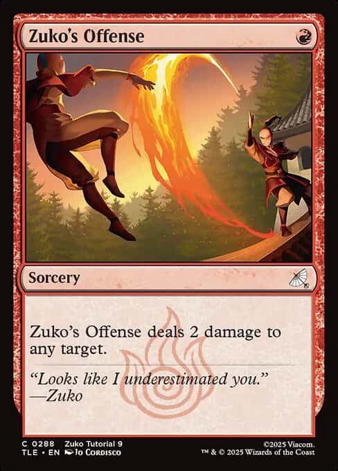 Zuko's Offense