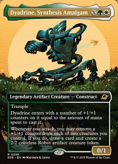 Dyadrine, Synthesis Amalgam