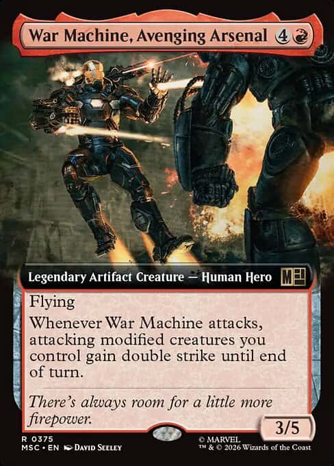 War Machine, Avenging Arsenal