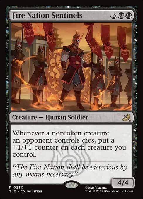 Fire Nation Sentinels