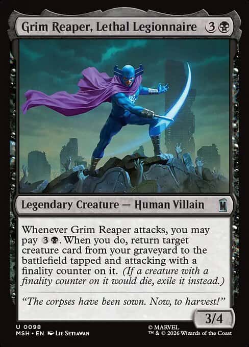 Grim Reaper, Lethal Legionnaire
