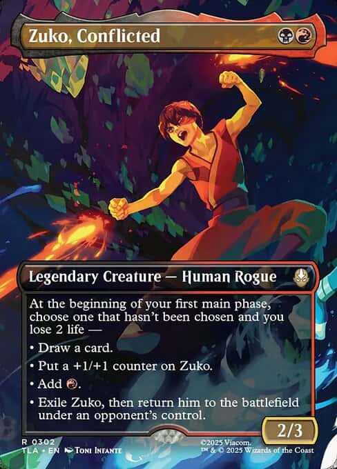 Zuko, Conflicted