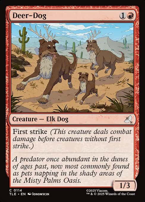 Deer-Dog