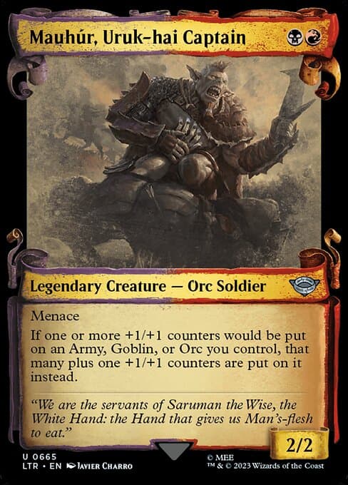MauhĂşr, Uruk-hai Captain