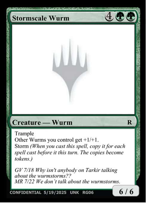 Stormscale Wurm