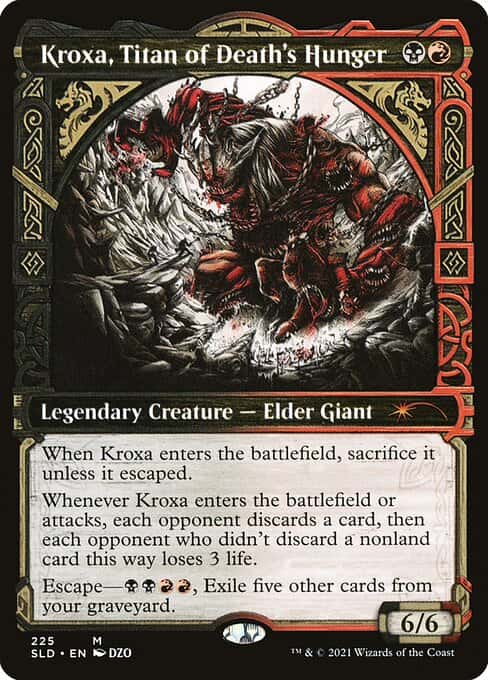 Kroxa, Titan of Death's Hunger