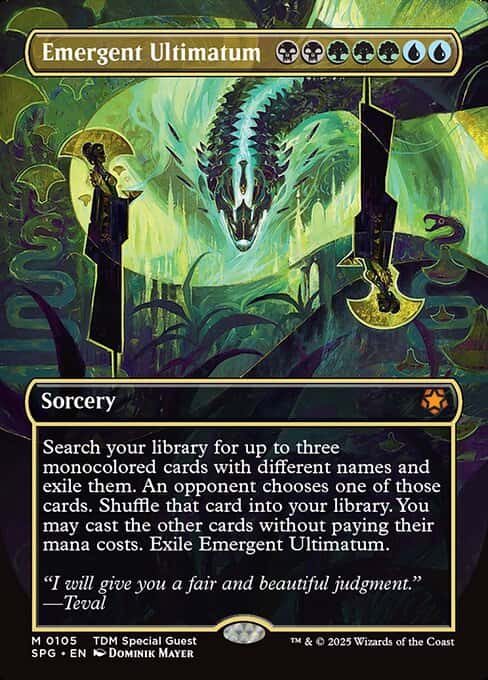 Emergent Ultimatum