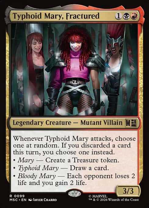 Typhoid Mary, Fractured