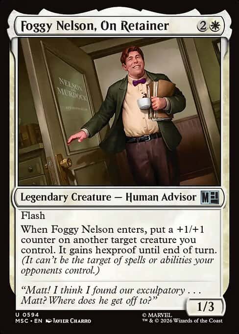 Foggy Nelson, On Retainer