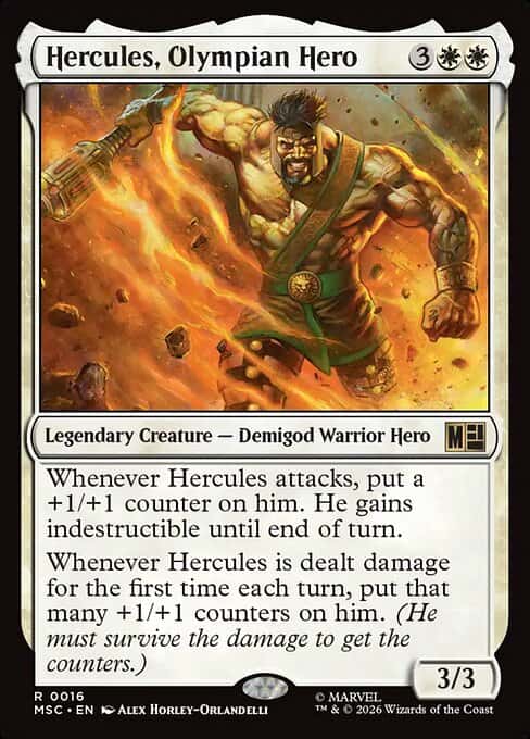 Hercules, Olympian Hero