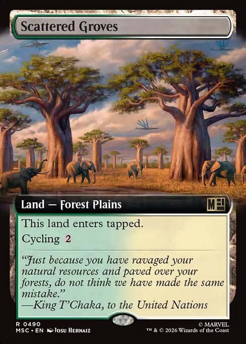 Scattered Groves