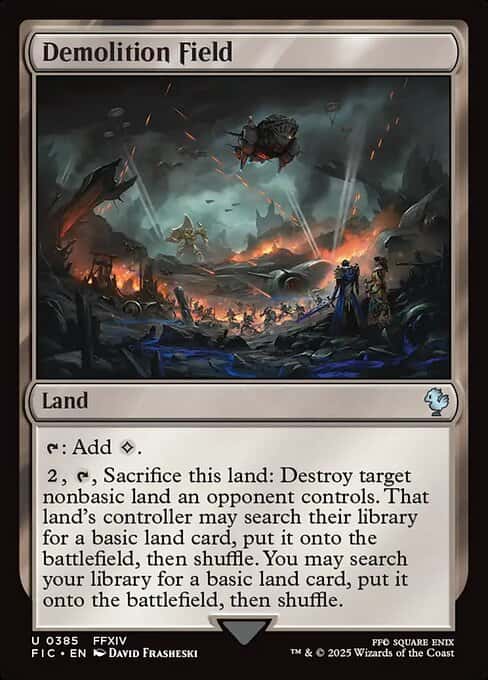 Demolition Field