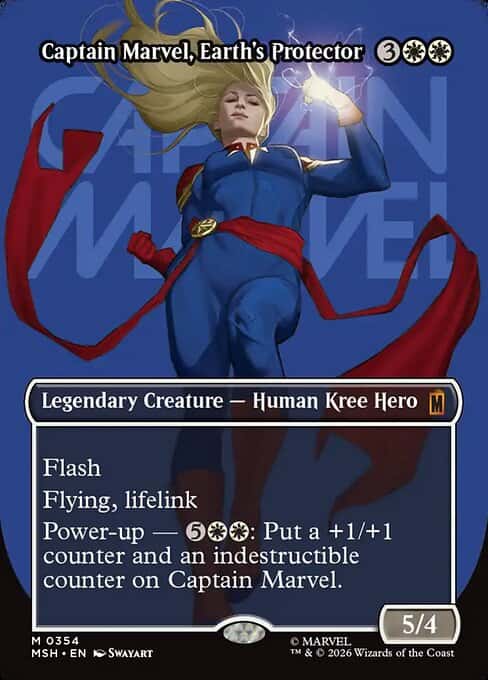 Captain Marvel, Earth's Protector