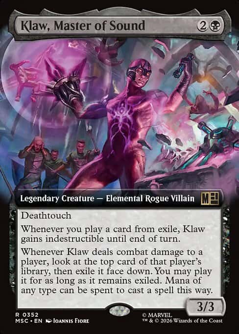 Klaw, Master of Sound