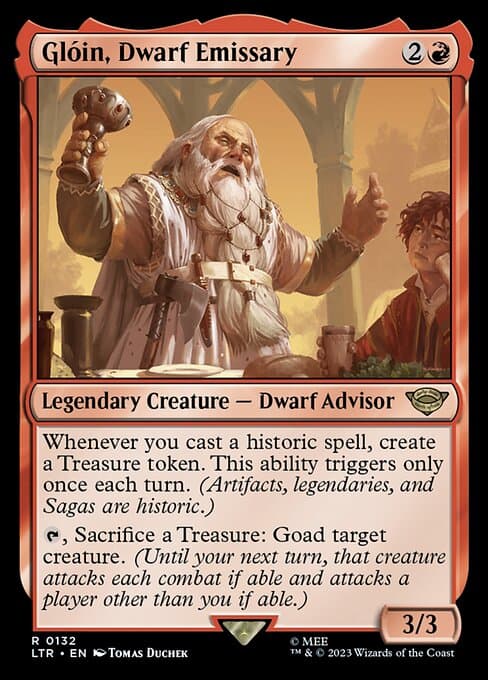 GlĂłin, Dwarf Emissary