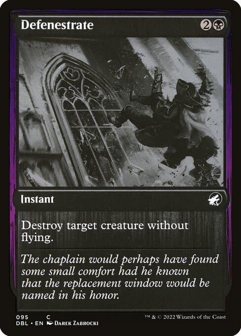 Defenestrate