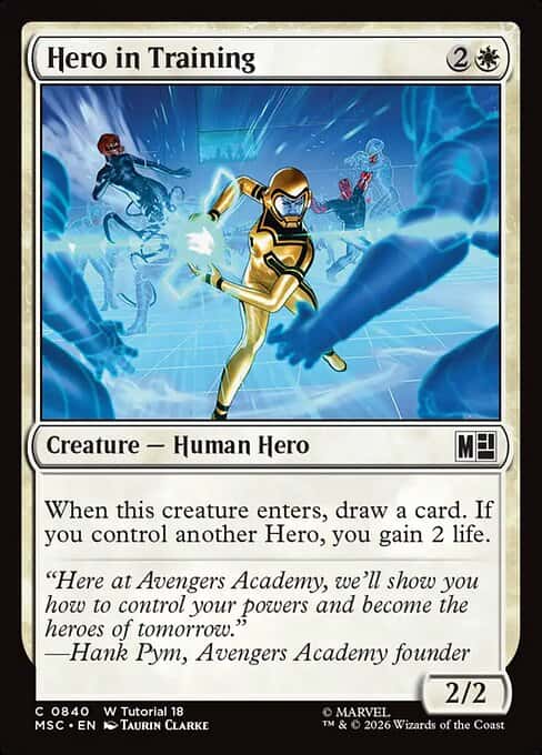 Hero in Training
