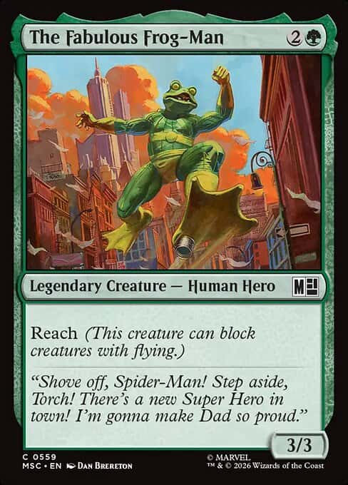 The Fabulous Frog-Man