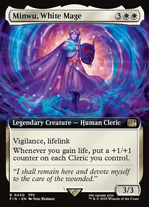 Minwu, White Mage